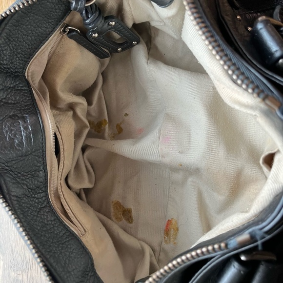 Chloé Paddington gray metallic handbag- missing lock - Picture 5 of 13